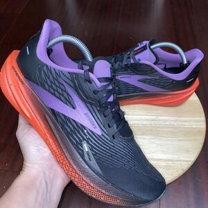 Brooks Hyperion Max Womens 11.5 US Running Shoes Black Fiesta Purple 1203771B089